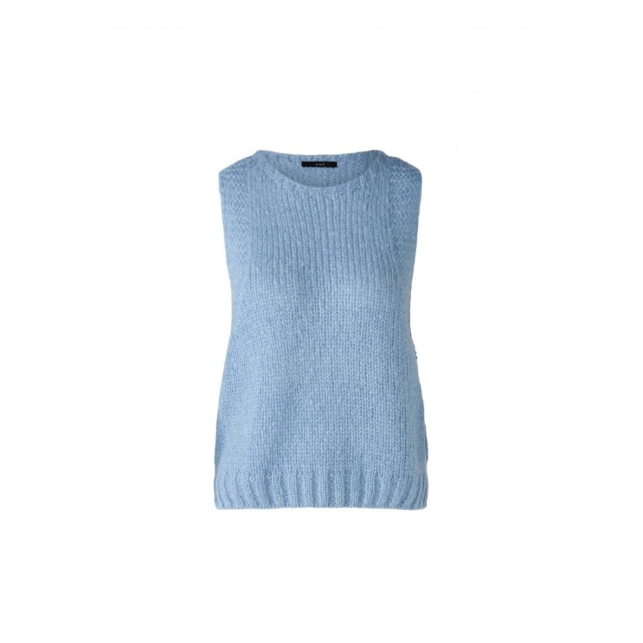 Oui Knitted Sweater Vest - 85971 | Knitwear