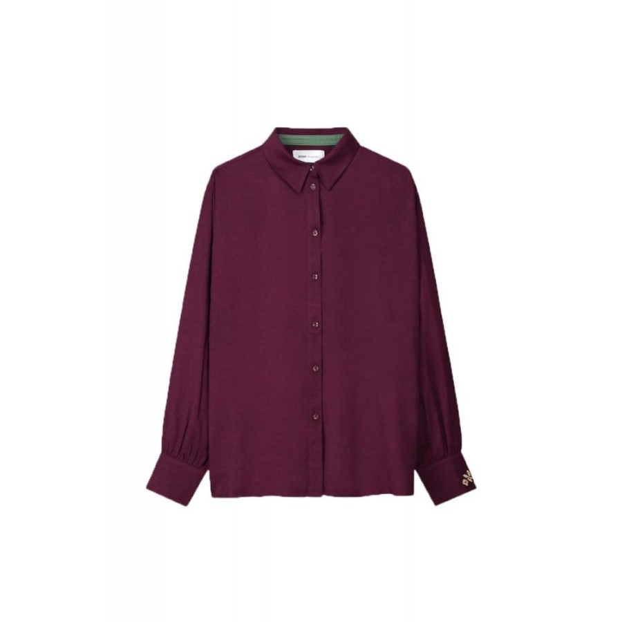 POM Amsterdam Pom Milly Winterbloom Textured Shirt - Sp7460 | Shirts And Blouses