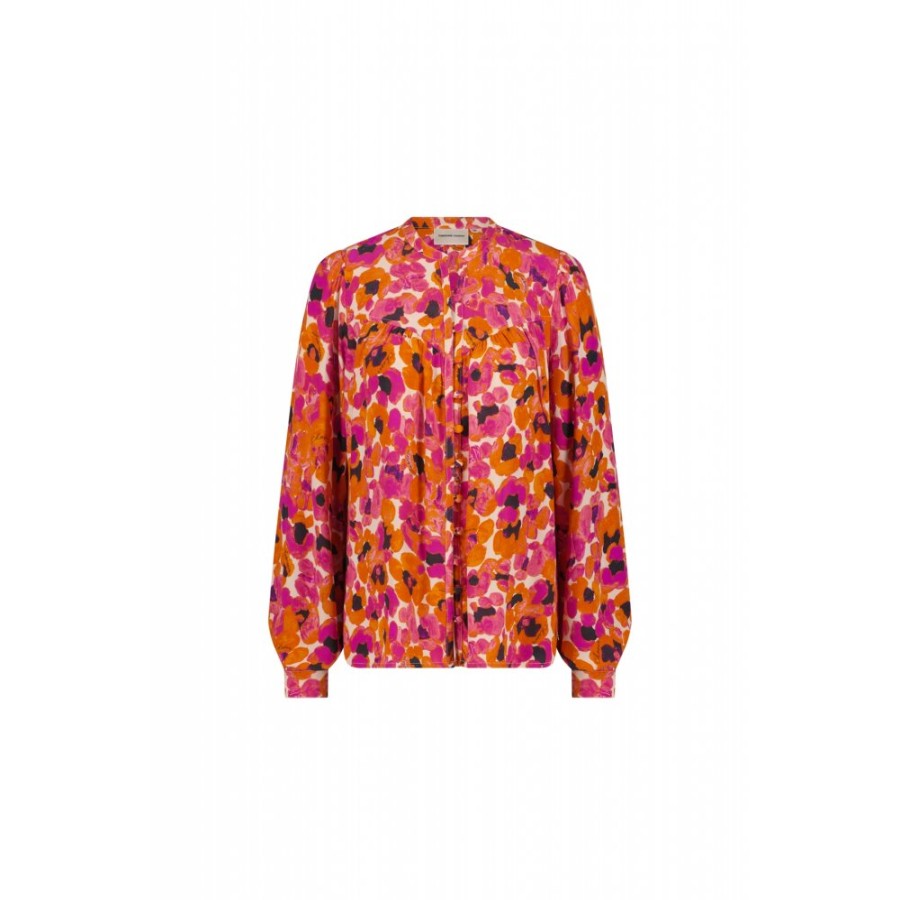 Fabienne Chapot Button Loop Blouse - Resa | Shirts And Blouses