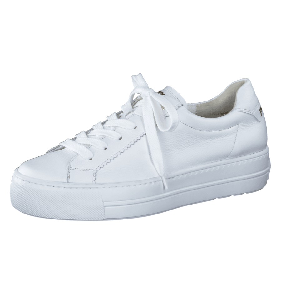 Paul Green Flatform Trainer With Scalloped Detailing - 5241 | Trainers And High Tops