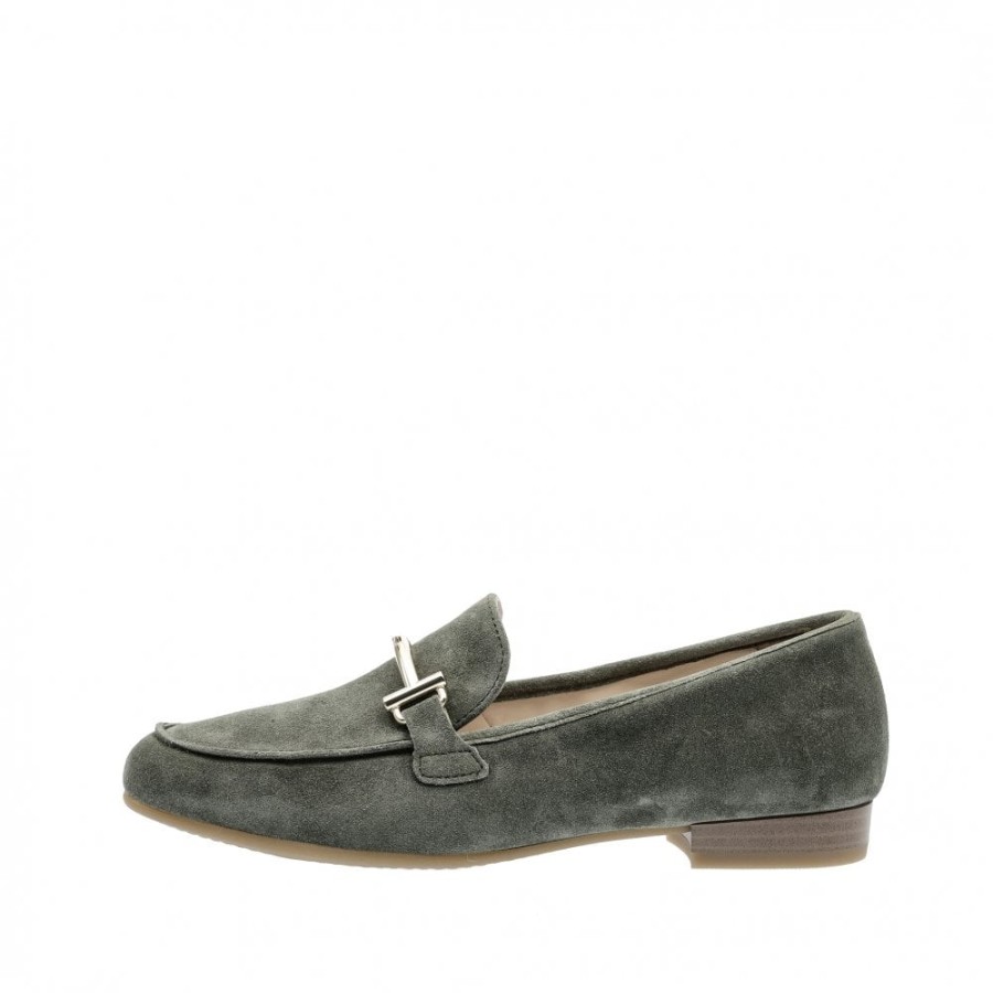 Ara Loafer With Gold Trim Detail - 31272 | Loafers And Moccasins