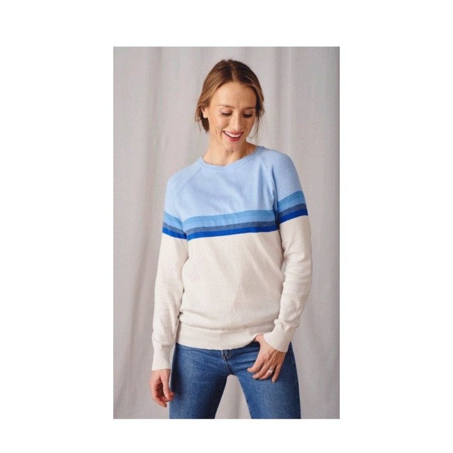 Luella Striped Sweater - Isabella | Knitwear