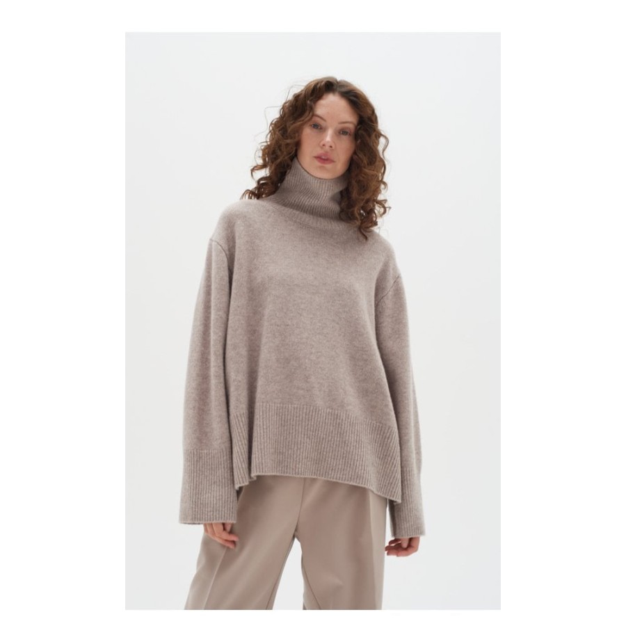 InWear Wool Turtleneck Sweater - Jaxy | Sweaters