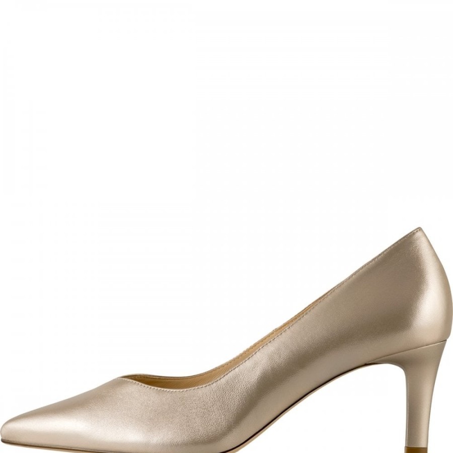 Högl Hogl Pointed Court Metallic Heel - 176701 | Courts